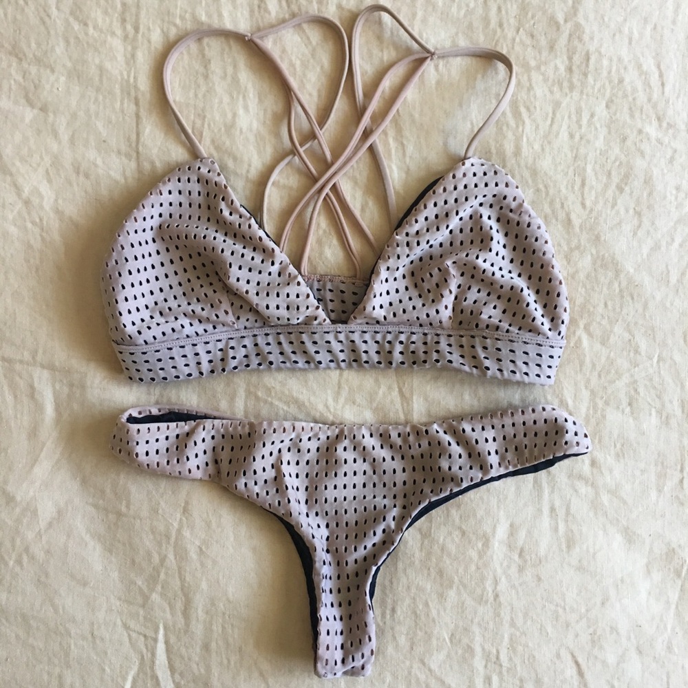 🚫SOLD🚫 Acacia Swimwear Mesh Two-piece Basics